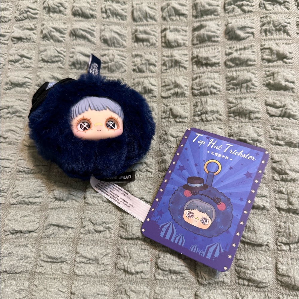 TOPTOY MayMei Crazy Circus Series Pendant Plush Confirmed Top Hat Trickster